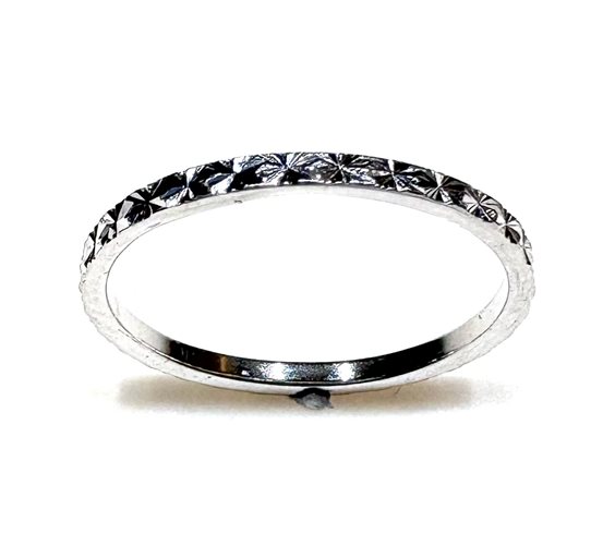 Anello CP gioielli Donna 9K in Oro bianco 9K DIAMANTATA MIS 16 G 1.30 B - 9K DIAMANTATA MIS 16 G 1.30 B